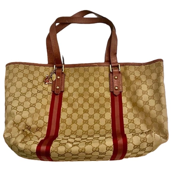 Authentic Gucci Vintage BEAUTIFUL Large Bag - Picture 1 of 9